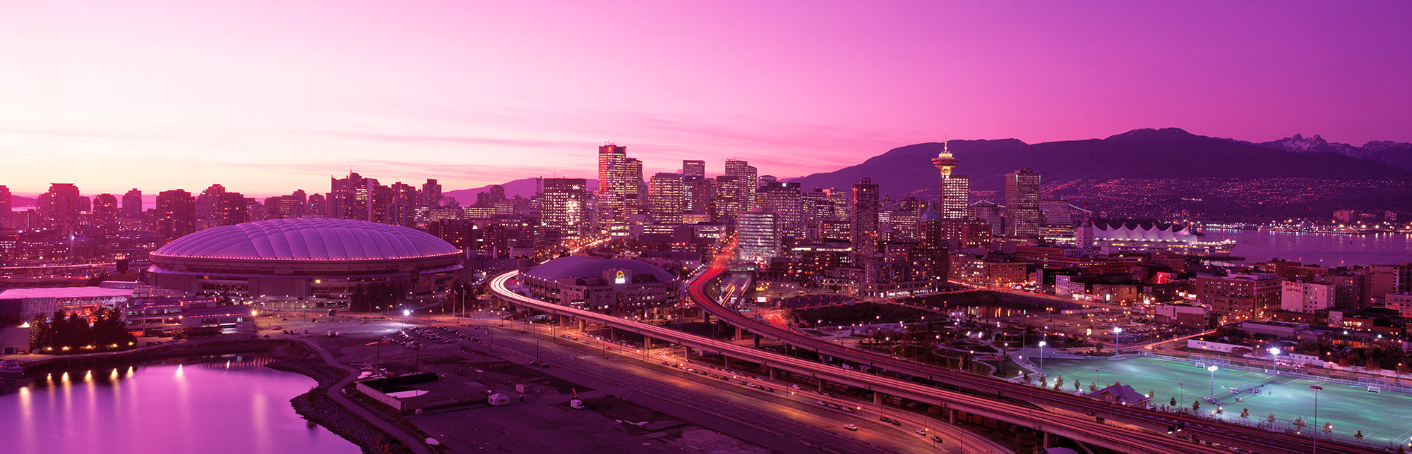 Skyline Vancouver British Columbia Canada Wall Mural